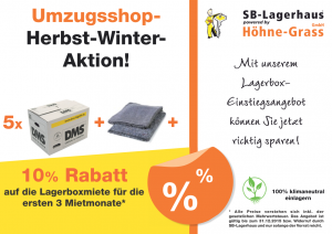 Unsere Umzugsshop-Herbst-Winter-Aktion