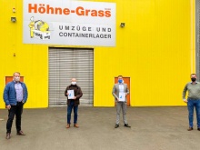 Newsbild Übergabe Crefozert bei Höhne-Grass Mainz